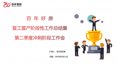 百年好房經(jīng)紀(jì)人三部曲：做人、做事、成交，每