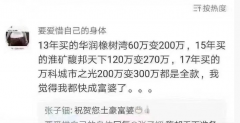 買房，你不去經(jīng)歷100萬買進(jìn)300萬賣出的快樂，就