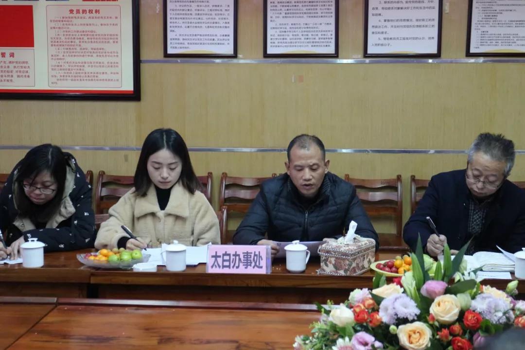 熱烈歡迎太白街道辦事處譚方培書記一行蒞臨百年集團(tuán)指導(dǎo)工作！